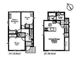 茅ヶ崎市南湖3丁目 新築戸建 全2棟 2号棟
