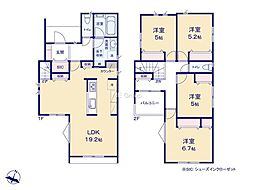 日野市新町3丁目8期9期　新築戸建　全6棟　A号棟