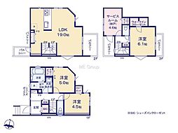 川崎市高津区蟹ヶ谷6　新築戸建　全4棟　4号棟