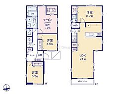茅ヶ崎市若松町1期 新築戸建 全2棟 2号棟