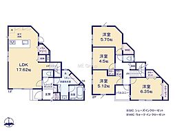 川崎市高津区北野川　新築戸建　全2棟　1号棟