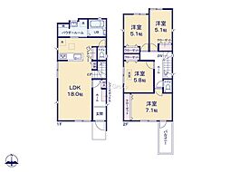 横浜市泉区中田南2丁目　新築戸建　全3棟　3号棟