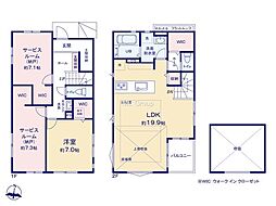 川崎市多摩区生田6丁目2期　新築戸建　全3棟　3号棟