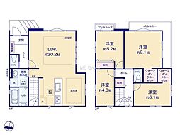 川崎市多摩区生田6丁目2期　新築戸建　全3棟　1号棟