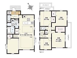 八王子市七国1丁目3期　新築戸建　全2棟　2号棟