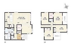 相模原市南区西大沼2丁目4期　新築戸建　全1棟　1号棟