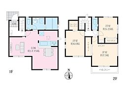 グラファーレ茅ヶ崎市柳島1丁目4期 全2棟 2号棟