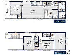川崎市宮前区梶ヶ谷　新築戸建　全2棟　2号棟