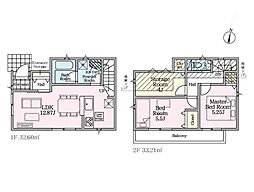 府中市小柳町1丁目第11　新築戸建　全2棟　1号棟