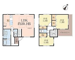 相模原市南区上鶴間本町2丁目6期　新築戸建　全1棟