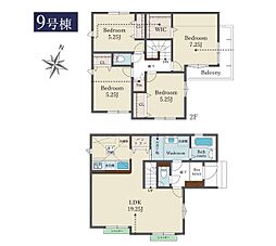 相模原市南区相南1丁目1・2工区　新築戸建　全9棟　9号棟