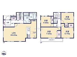茅ヶ崎市南湖4丁目　新築戸建　全2棟　1号棟