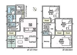 綾瀬市深谷中4丁目第22　新築戸建　全4棟　3号棟