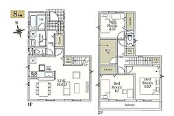 海老名市社家2丁目第16　新築戸建　全10棟　8号棟
