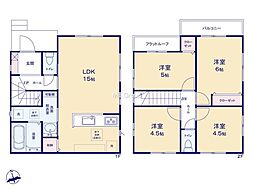 小金井市貫井南町1丁目7期　新築戸建　全2棟　2号棟