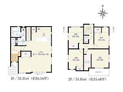 八王子市富士見町9期　新築戸建　全2棟　2号棟