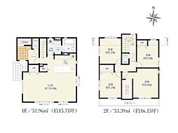 八王子市富士見町9期　新築戸建　全2棟　1号棟