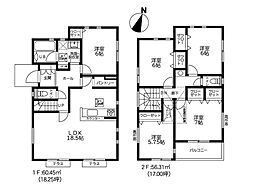 綾瀬市上土棚北2丁目3期　新築戸建　全1棟