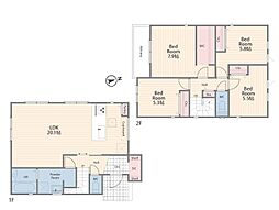 茅ヶ崎市中海岸4丁目　新築戸建　全3棟　1号棟