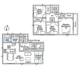 綾瀬市早川第5　新築戸建　全2棟　2号棟