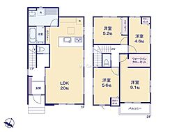 八王子市長房町7期　新築戸建　全3棟　3号棟