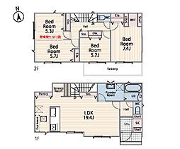 横浜市都筑区池辺町3期　新築戸建　全4棟　1号棟