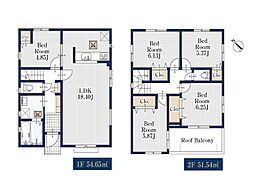 横浜市神奈川区三枚町　新築戸建　全2棟　2号棟