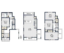 川崎市宮前区犬蔵2丁目 新築戸建 全4棟 4号棟