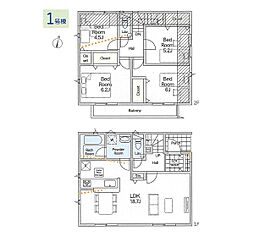 綾瀬市寺尾南2丁目第4　新築戸建　全1棟　1号棟