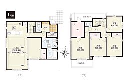 川崎市多摩区長尾6丁目1期　新築戸建　全1棟　1号棟