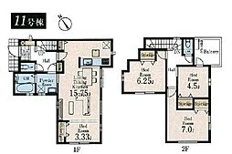 立川市西砂町2丁目第2　新築戸建　全15棟　11号棟