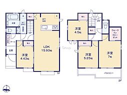 府中市本宿町4丁目4　新築戸建　全3棟　C号棟