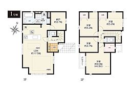 横浜市青葉区鴨志田町2期　新築戸建　全1棟　1号棟