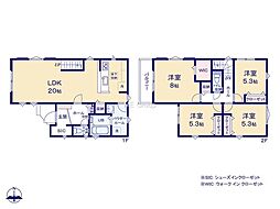 大和市上和田6期　新築戸建　全2棟　1号棟