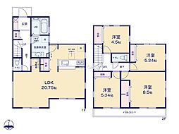 伊勢原市上粕屋　新築戸建　全2棟　2号棟