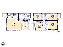 茅ヶ崎市柳島2丁目3期　新築戸建　全2棟　1号棟