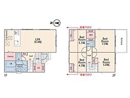 横浜市港北区新吉田東5丁目3期・4期　新築戸建　全2棟　4期