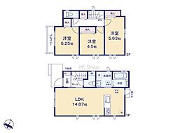 国立市富士見台1丁目3期　新築戸建　全3棟　C号棟