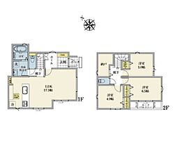 八王子市犬目町25−1期　新築戸建　全3棟　1号棟