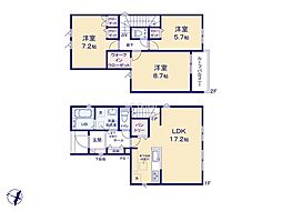 八王子市西寺方町02期　新築戸建　全2棟　2号棟