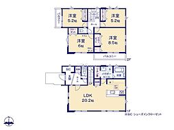 横浜市金沢区東朝比奈2丁目1期　新築戸建　全1棟　1号棟