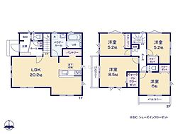 横浜市磯子区洋光台1丁目1期　新築戸建　全2棟　2号棟
