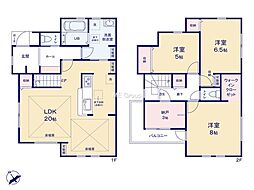 稲城市若葉台1丁目第1期　新築戸建　全9棟　5号棟