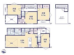座間市緑ケ丘3丁目　新築戸建　全5棟　E号棟