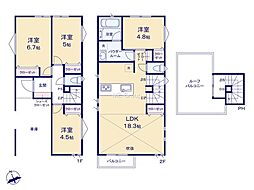 茅ヶ崎市南湖5丁目1期 新築戸建 全1棟 A号棟