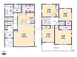 横浜市旭区今宿東町　新築戸建　全2棟　2号棟