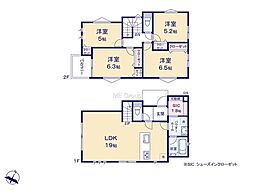 横浜市中区本牧緑ヶ丘　新築戸建　全2棟　B棟