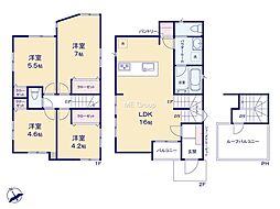 横浜市港北区富士塚1丁目2　新築戸建　全3棟　A号棟
