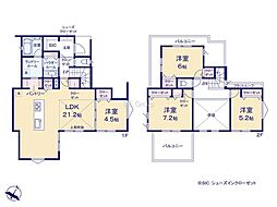 横浜市栄区庄戸5丁目　新築戸建　全1棟　1号棟