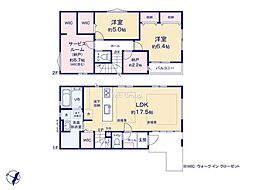 日野市多摩平3丁目19期　新築戸建　全3棟　2号棟